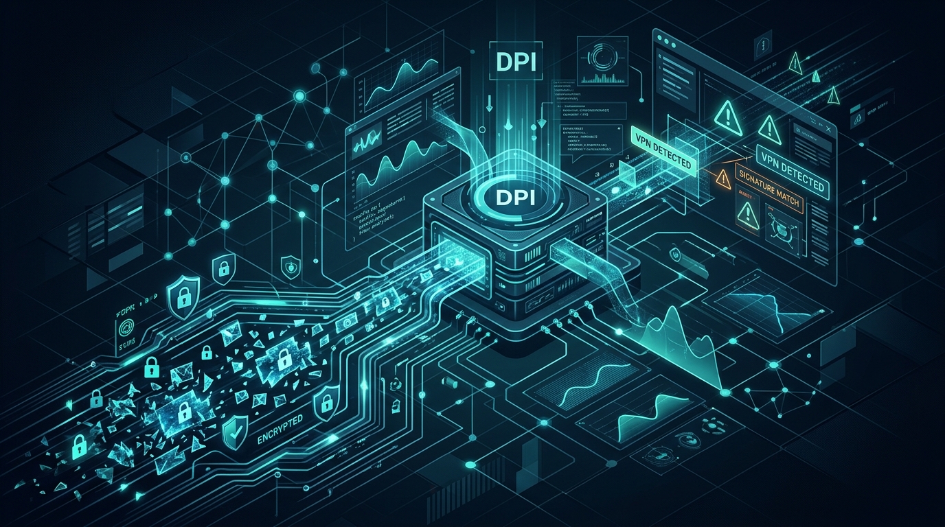 Как провайдеры обнаруживают VPN в 2026: DPI, TLS Fingerprinting, SNI-инспекция — полный разбор технологий блокировки и методов обхода
