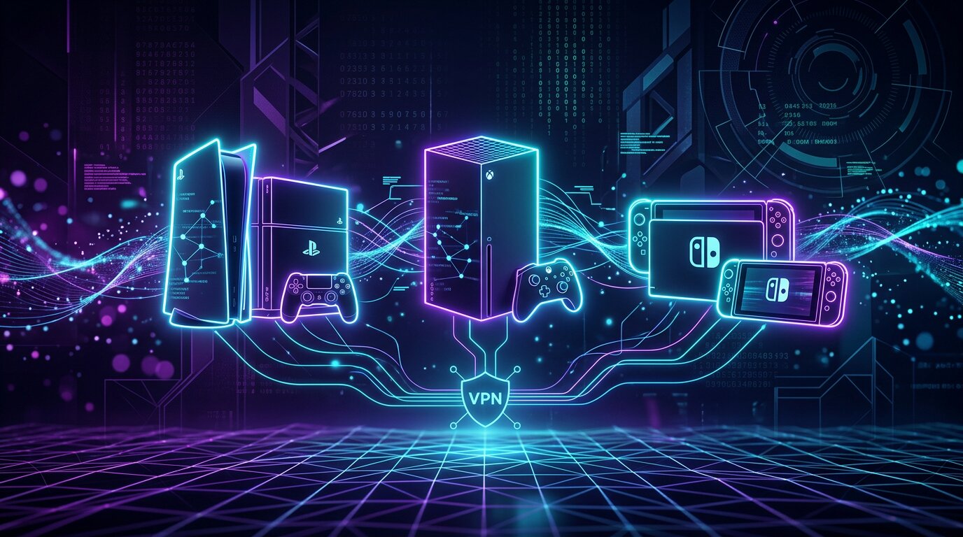 Как настроить VPN на PlayStation, Xbox и Nintendo Switch в 2026: полный гайд по настройке и обходу региональных блокировок